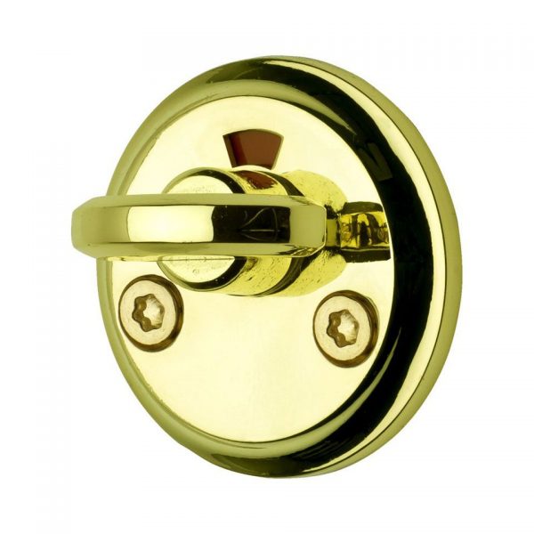 SIGNALSKILT TOALETTVRIDER CLASSIC POLERT MESSING