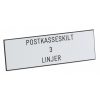 89863_JA_Skilter_Postkasseskilt_3_Linjer_1 89863_JA_Skilter_Postkasseskilt_3_Linjer_1
