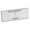 89909_JA_Skilter_Postkasseskilt_4_Linjer_1 89909_JA_Skilter_Postkasseskilt_4_Linjer_1
