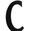 Husbokstav C sort