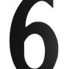 Husnummer 6 sort