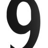 Husnummer 9 sort
